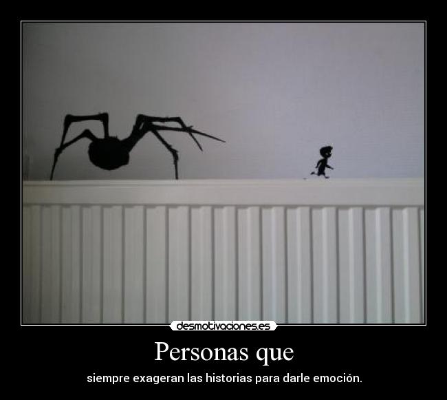 Personas que -