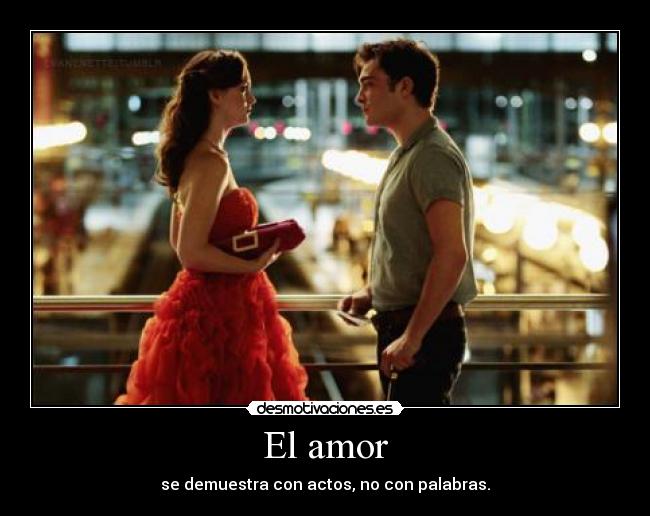 El amor -