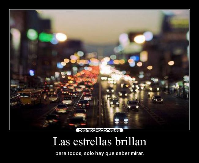 Las estrellas brillan -