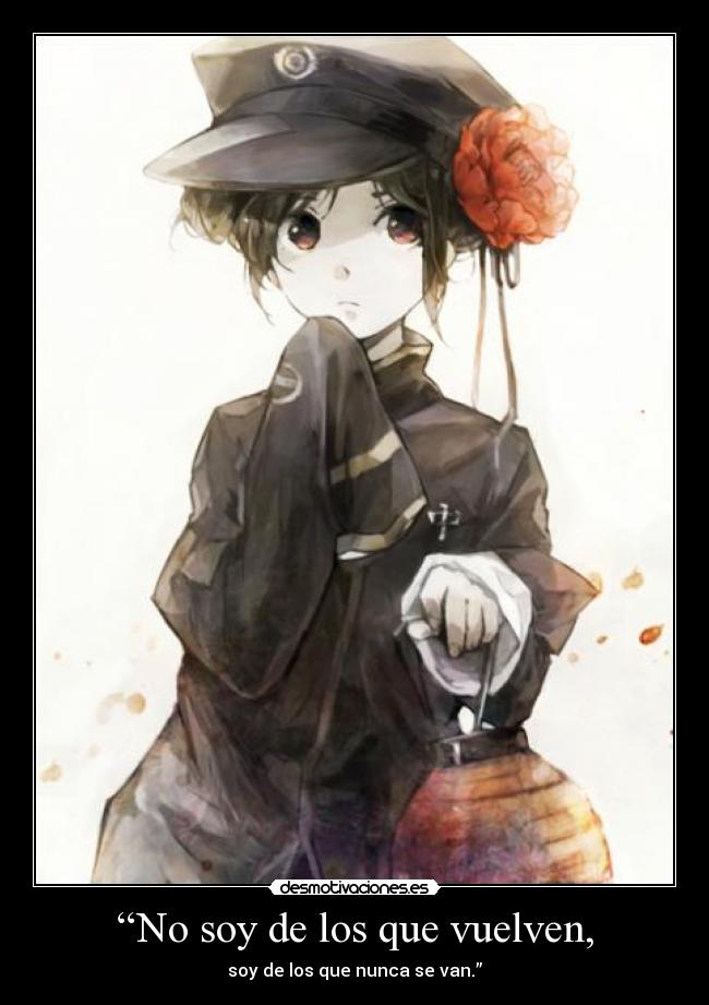 “No soy de los que vuelven, -