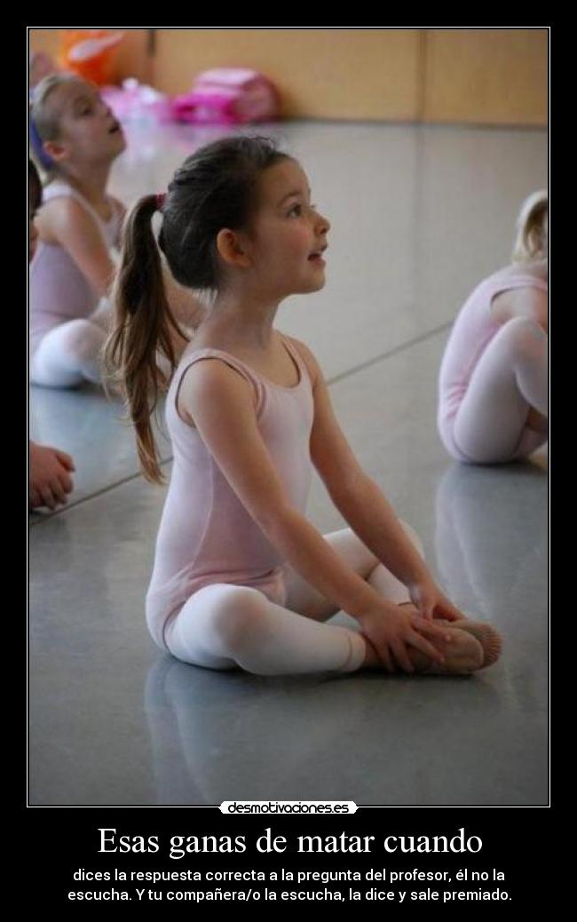 Esas ganas de matar cuando - 