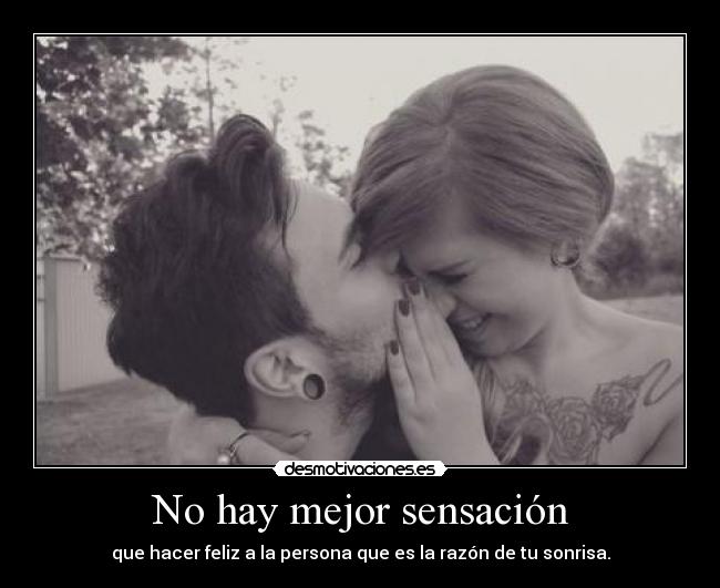 No hay mejor sensación - 