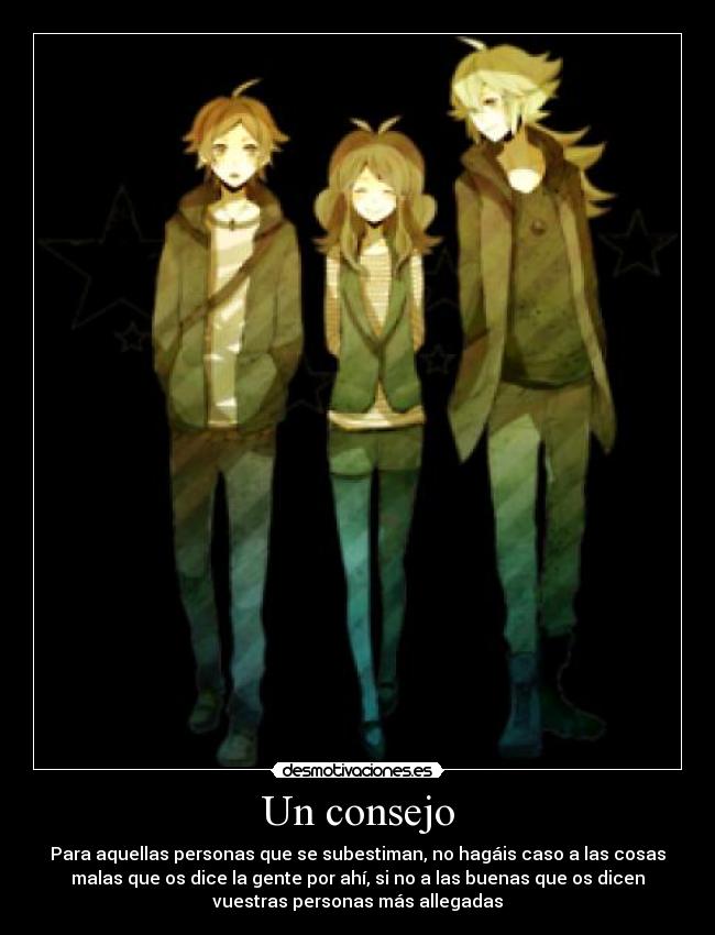 Un consejo - 