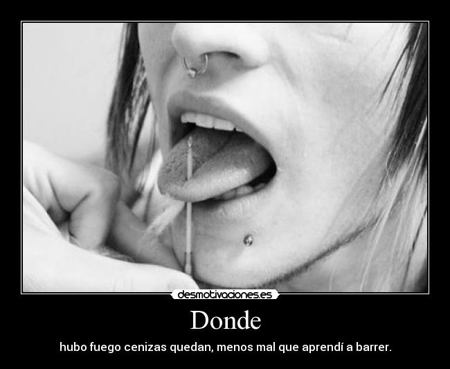Donde -