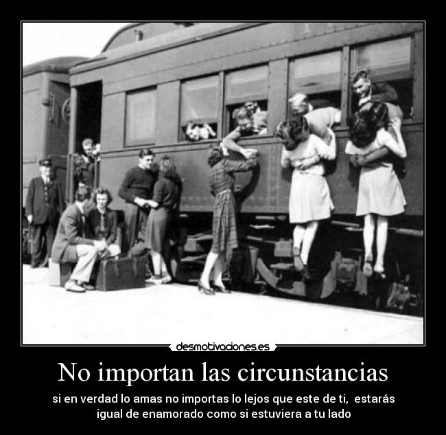 No importan las circunstancias -