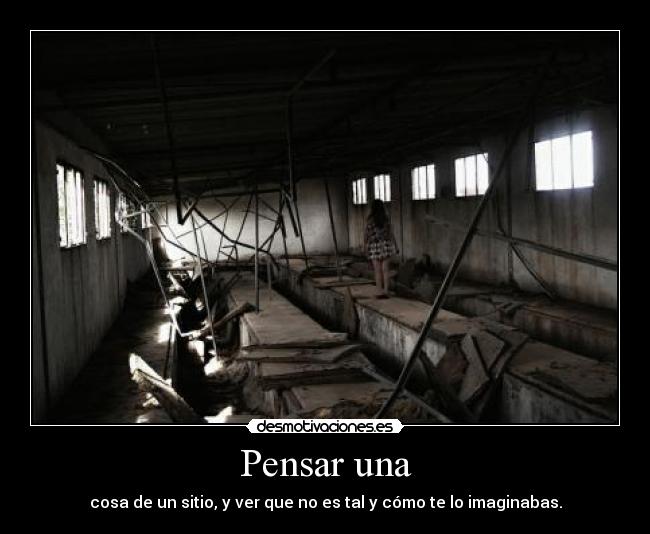 Pensar una -
