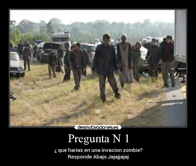 carteles zombie desmotivaciones