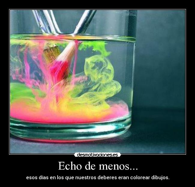 Echo de menos... -