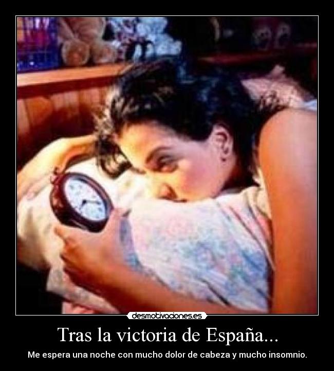 Tras la victoria de España... - 