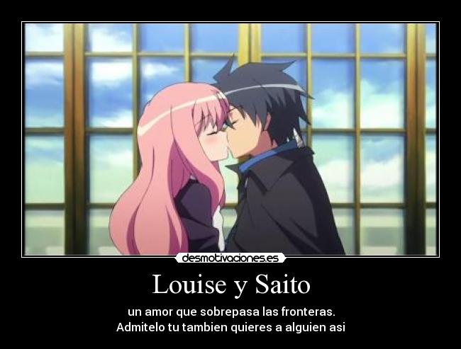 Louise y Saito -