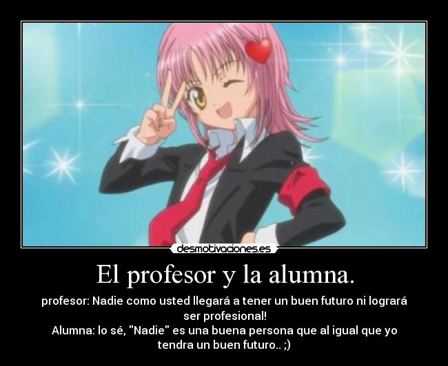 carteles shugo chara amu hinamori desmotivaciones