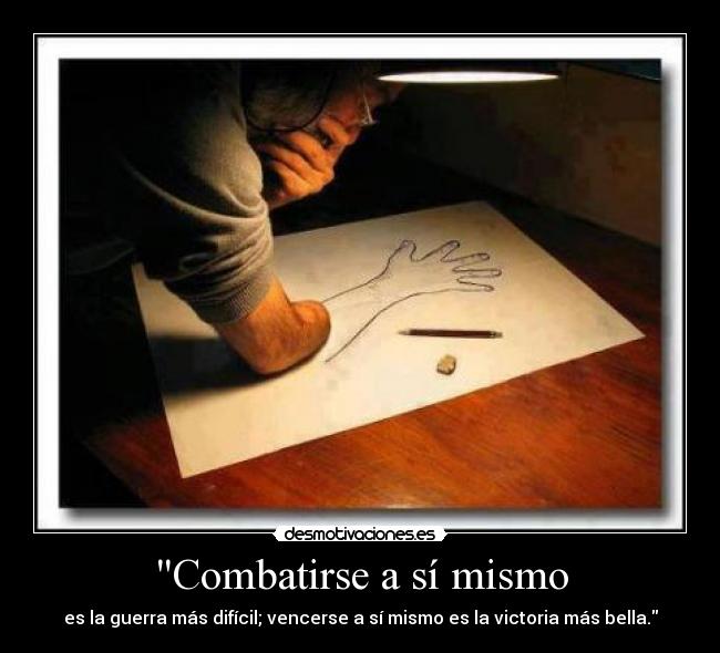 Combatirse a sí mismo - 