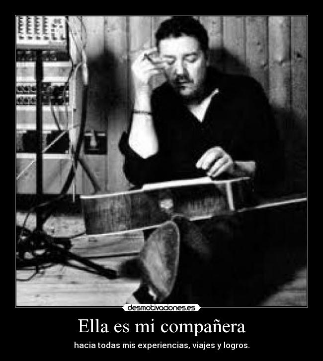 Ella es mi compañera -