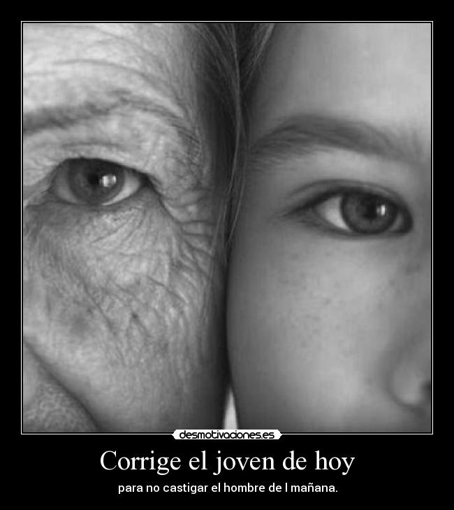 Corrige el joven de hoy - 