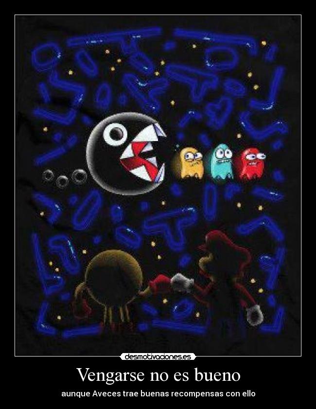 carteles jaja mario pacman juntos por pimera vez desmotivaciones