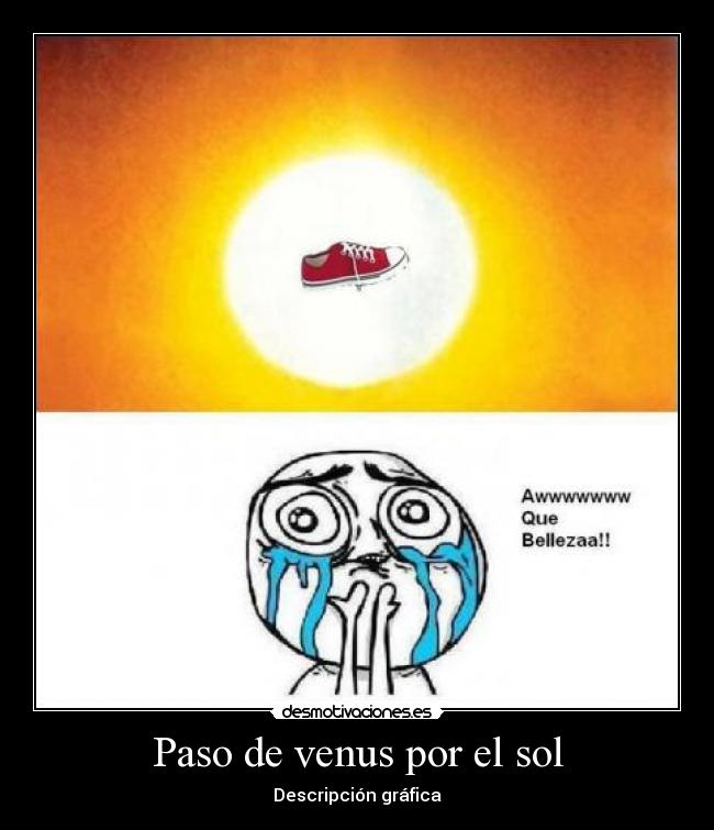 Paso de venus por el sol -