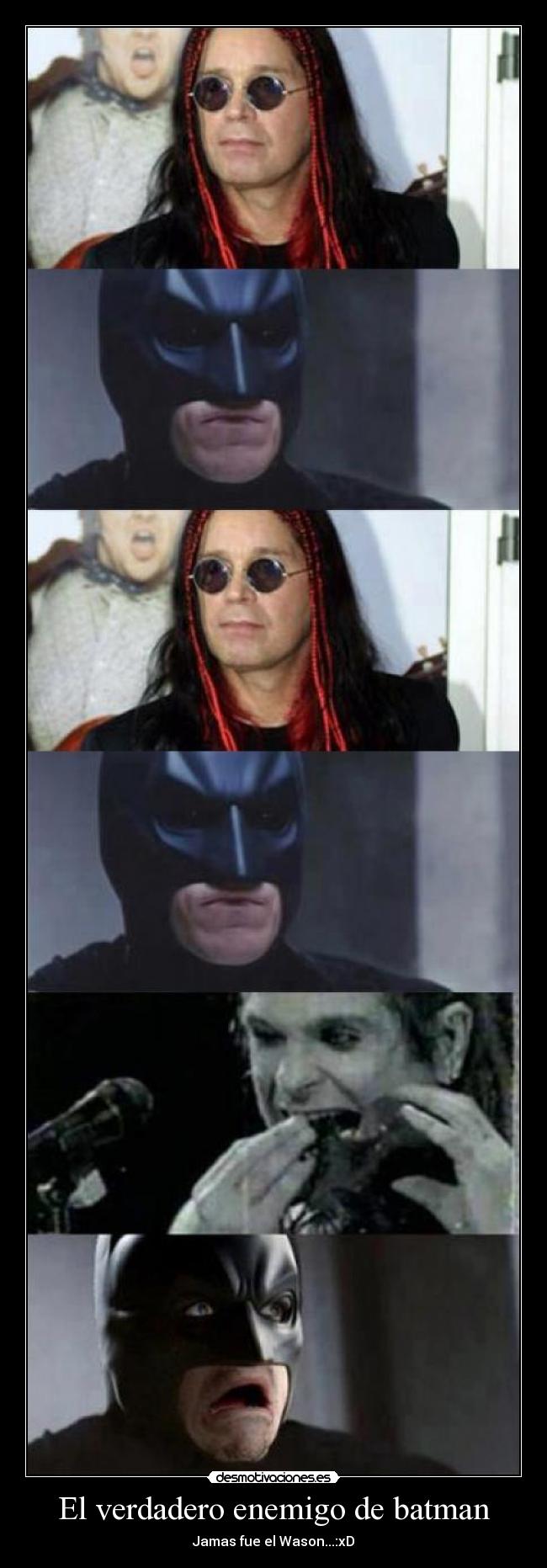 El verdadero enemigo de batman -