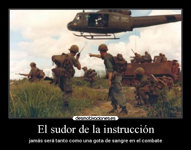 El sudor de la instrucción - 