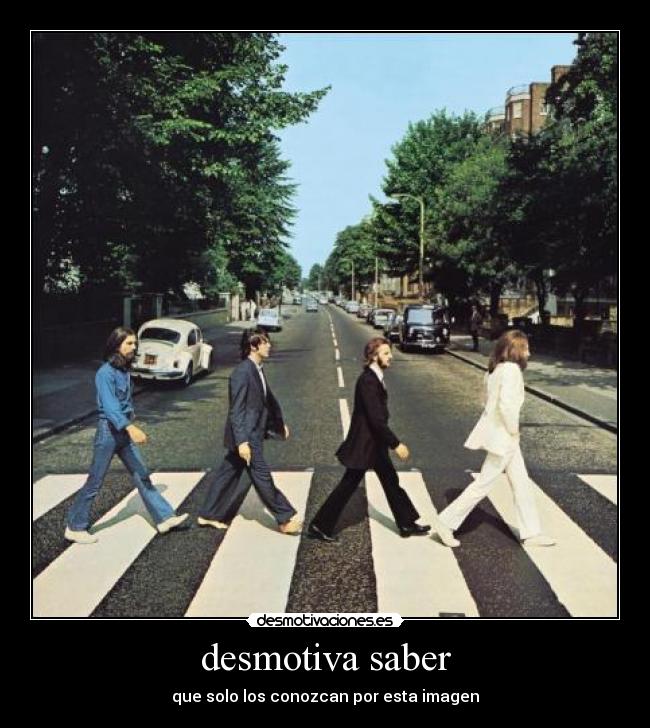 desmotiva saber - que solo los conozcan por esta imagen