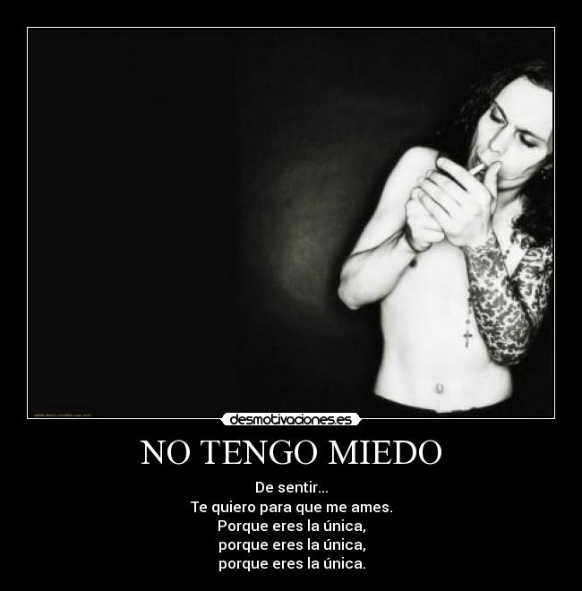NO TENGO MIEDO - 