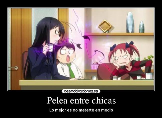 Pelea entre chicas - Lo mejor es no meterte en medio