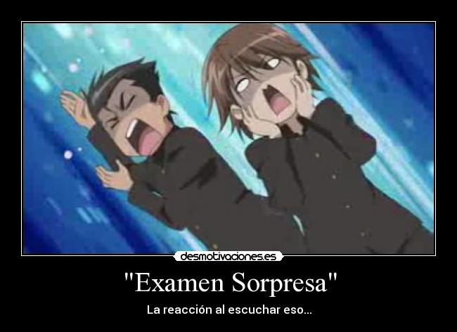 Examen Sorpresa - 