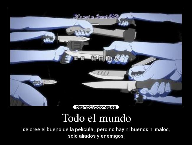 carteles mundo harukaze raptorhunters 1291 mirai nikki 2do intro frase ffviii desmotivaciones