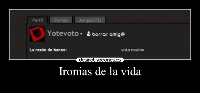 Ironías de la vida - 