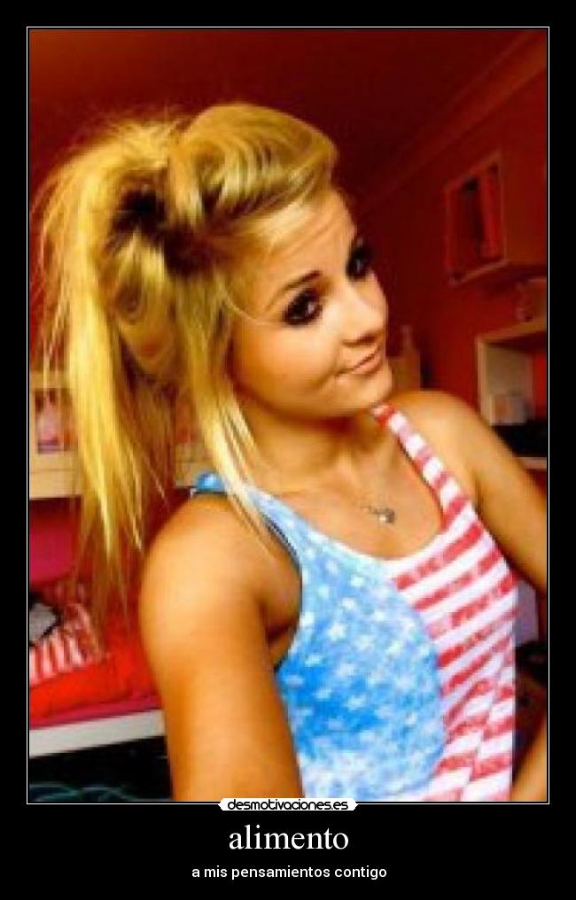 alimento - a mis pensamientos contigo