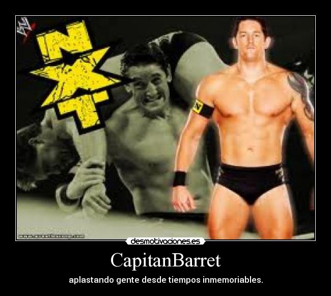 CapitanBarret - aplastando gente desde tiempos inmemoriables.