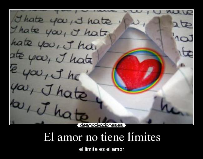 carteles amor amor tiene limites desmotivaciones