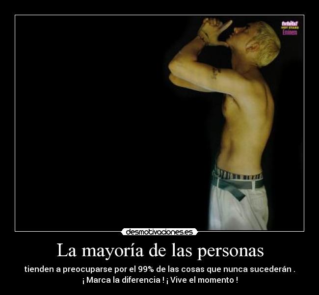 La mayoría de las personas - 