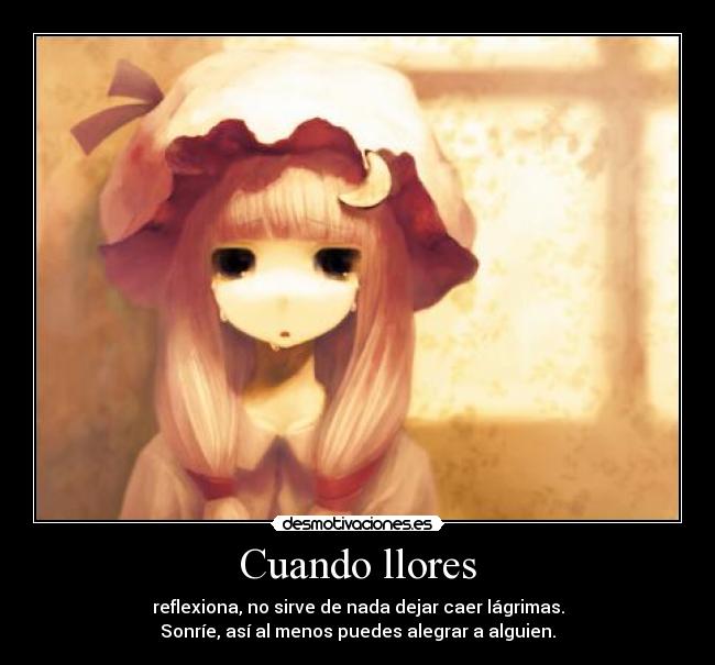 Cuando llores -