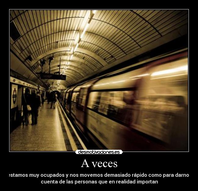 A veces -