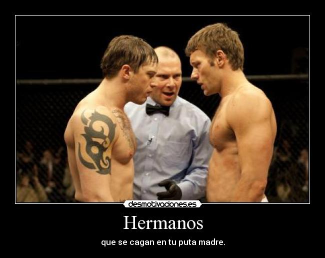 Hermanos - que se cagan en tu puta madre.
