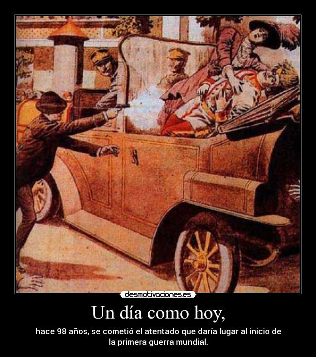 carteles guerra mundial atentado desmotivaciones