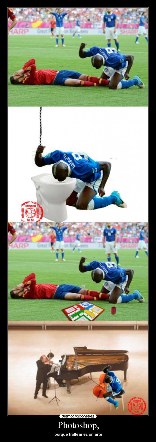 Photoshop, - porque trollear es un arte