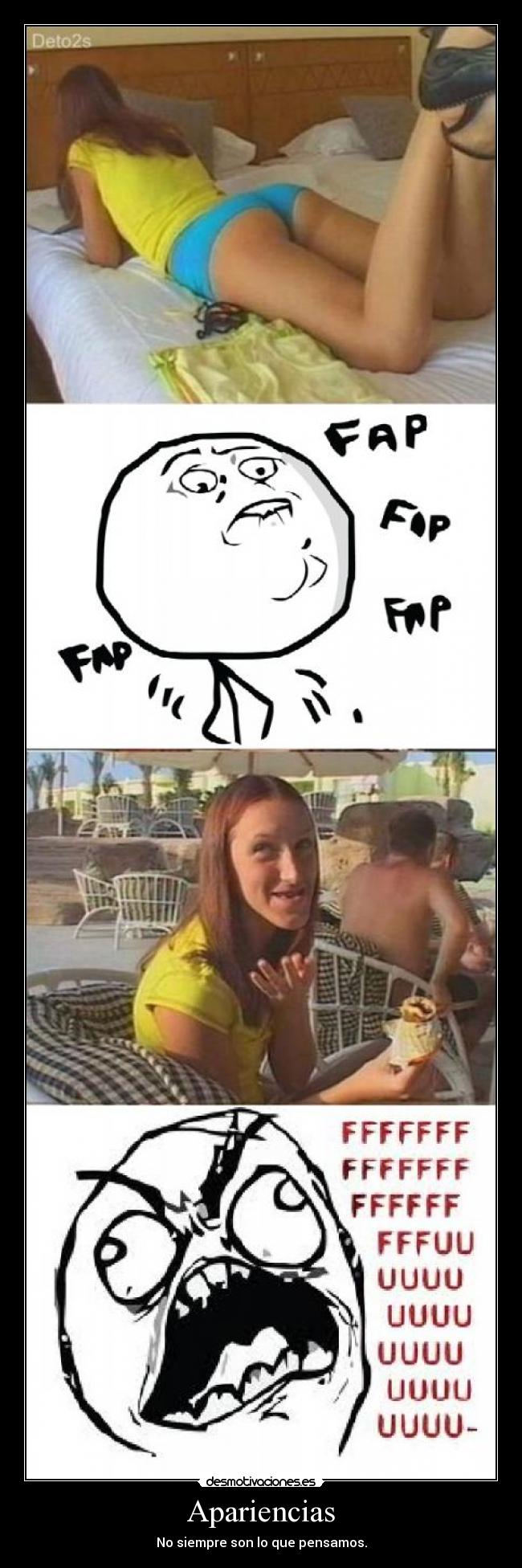 Apariencias - No siempre son lo que pensamos.