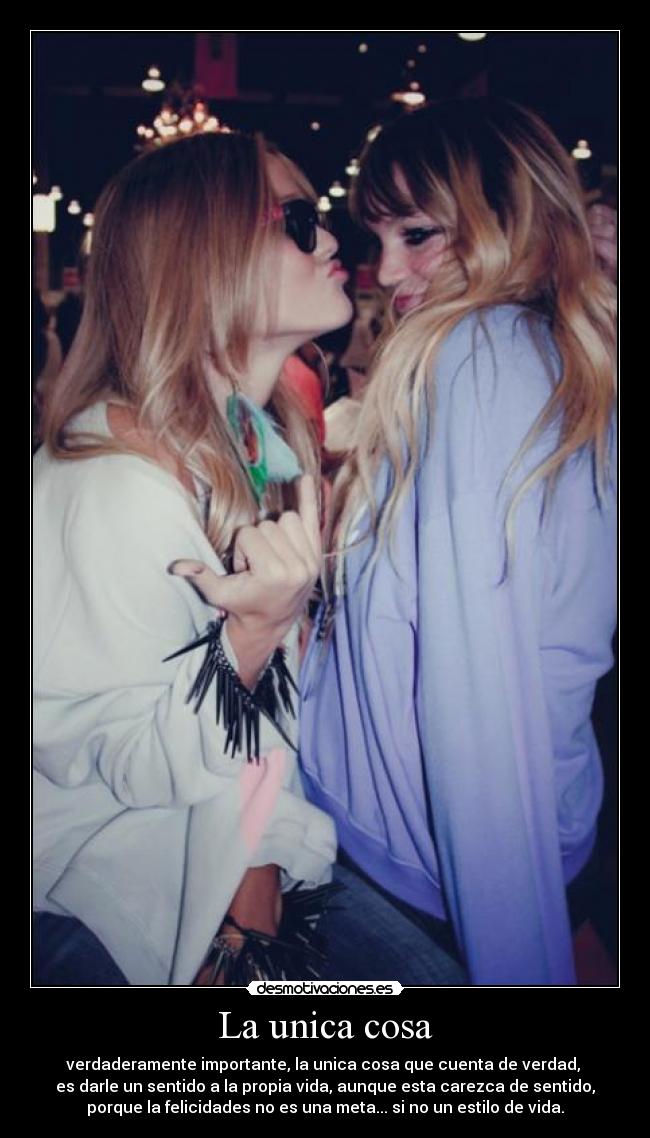 La unica cosa -