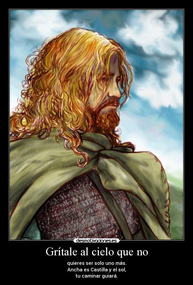 Grítale al cielo que no -