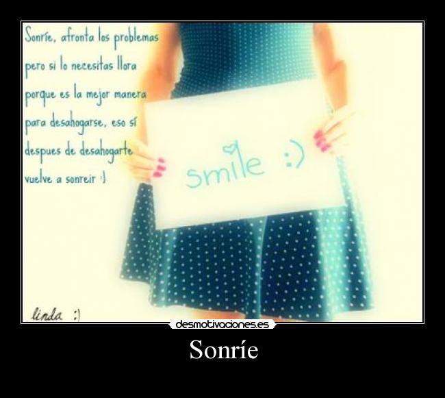 Sonríe -