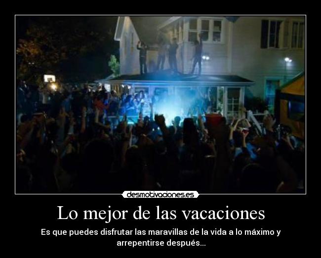 Lo mejor de las vacaciones - 