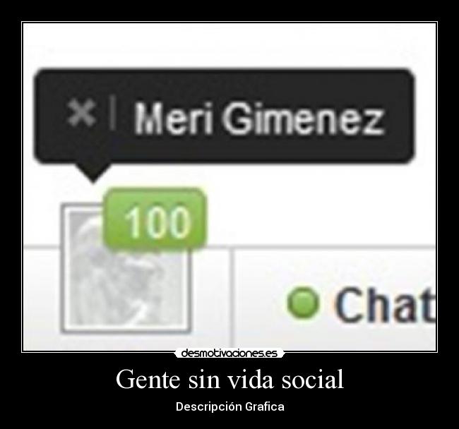 Gente sin vida social - 