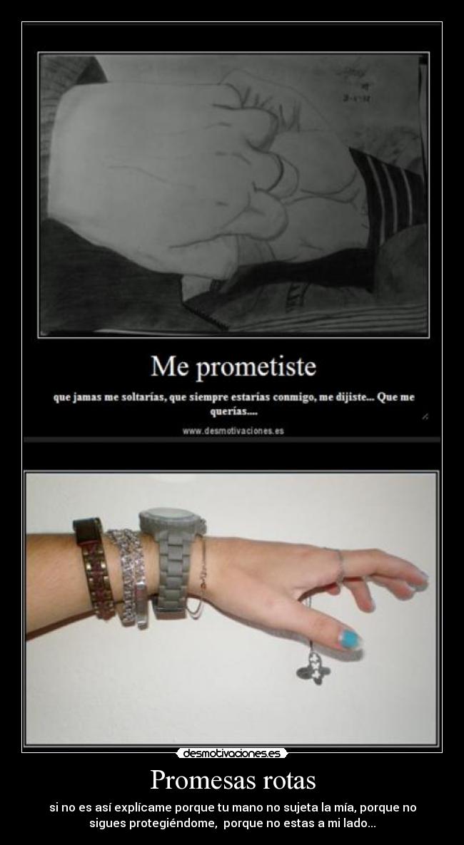 carteles promesas olweys desmotivaciones