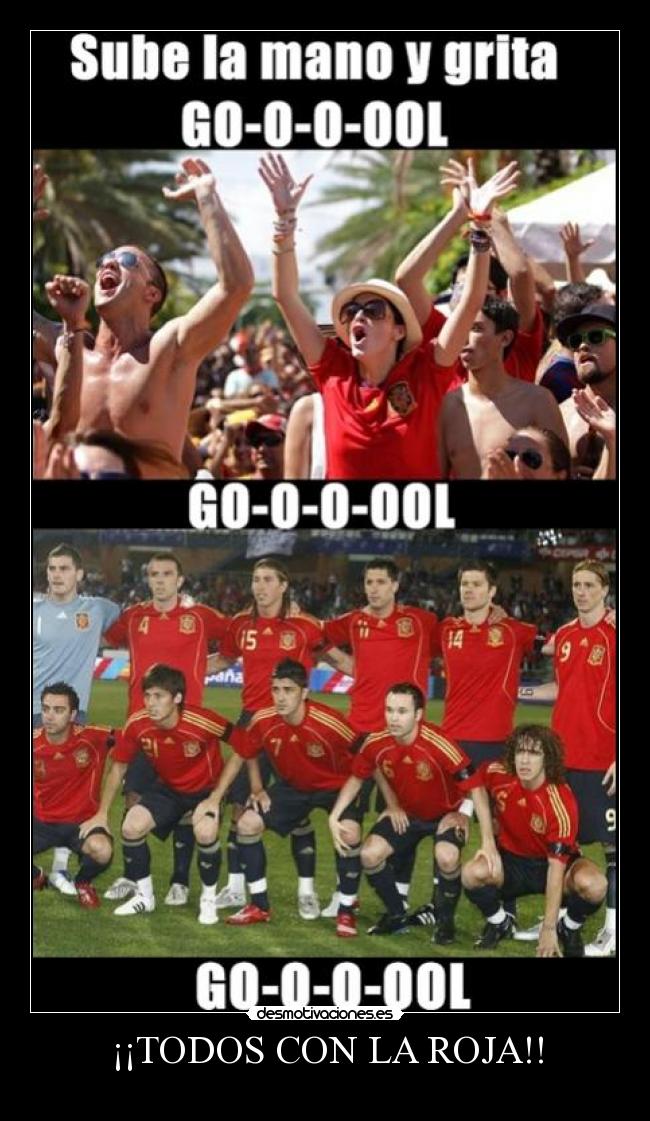 ¡¡TODOS CON LA ROJA!! - 