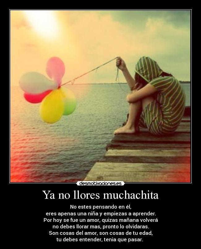 Ya no llores muchachita - 