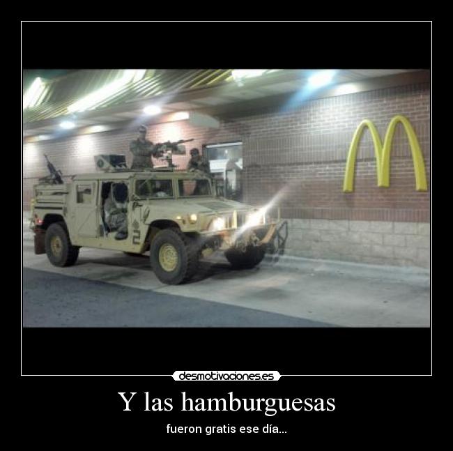 Y las hamburguesas - 