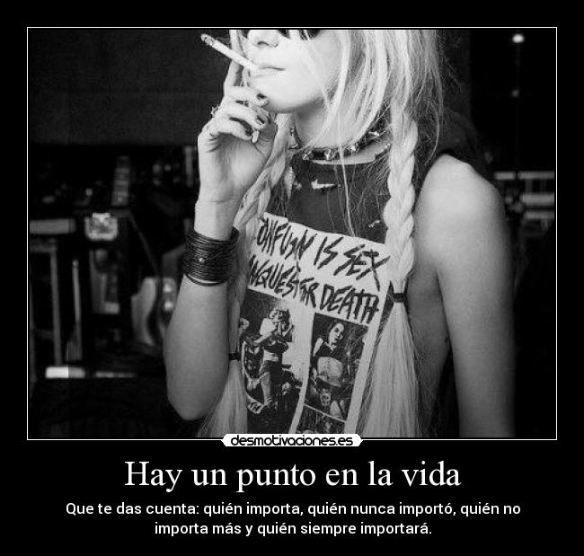 Hay un punto en la vida - 