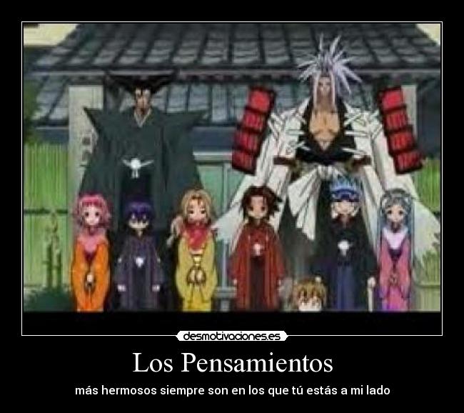 Los Pensamientos - más hermosos siempre son en los que tú estás a mi lado