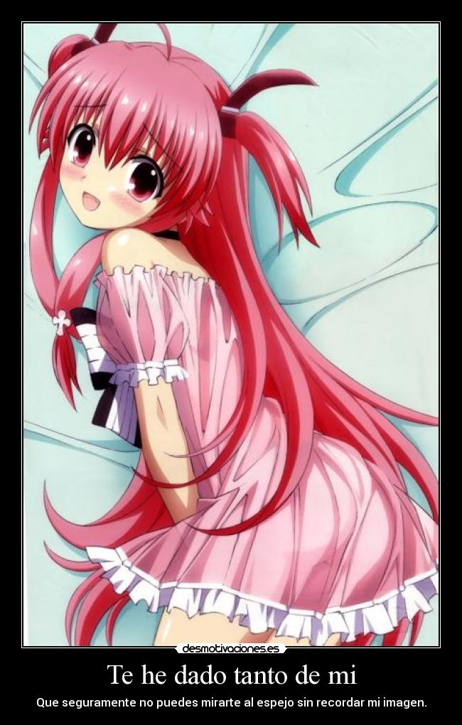 carteles theab3 says asi sera por los siglos los siglos harukaze anime manga angel beats yui nyan desmotivaciones